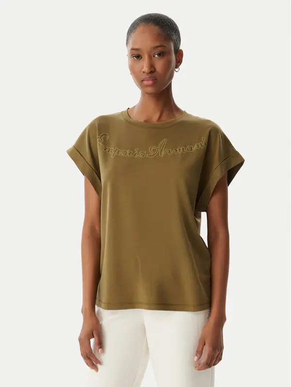 Emporio Armani Emporio Armani T-shirt EW000616 AF20243 U7016 Zelena