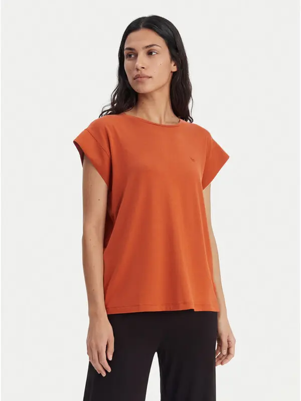 Emporio Armani Emporio Armani T-shirt EW003407 AF20240 U4098 Crvena Regular Fit