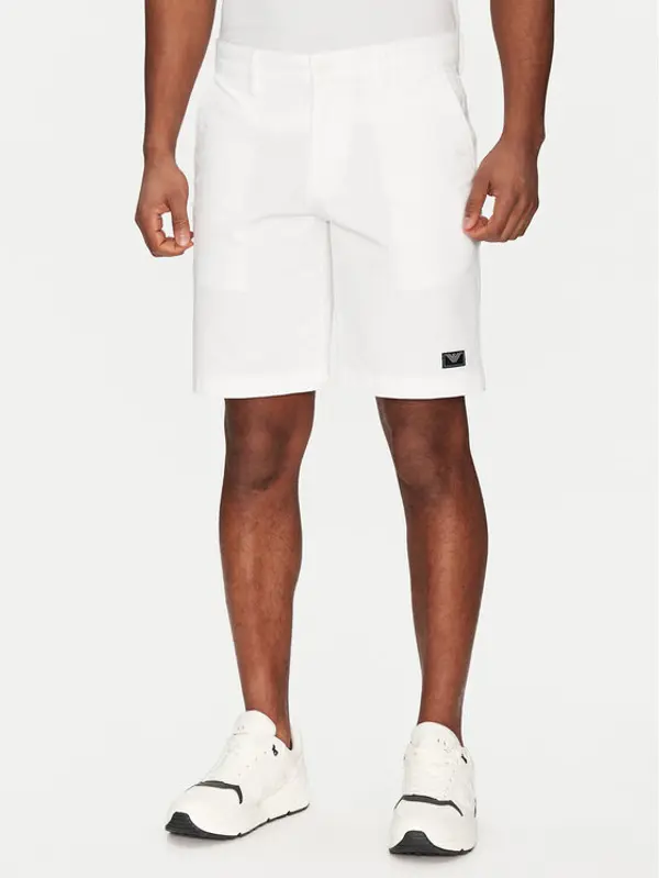 Emporio Armani Underwear Emporio Armani Underwear Kratke hlače EM000591 AF12336 U0002 Bijela Regular Fit