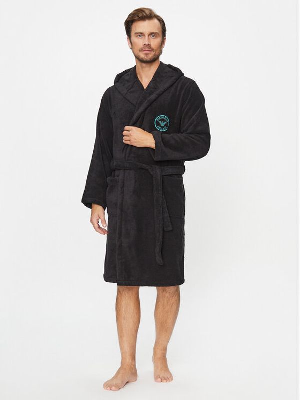 Emporio Armani Underwear Emporio Armani Underwear Ogrtač 112057 3F591 00020 Crna Regular Fit