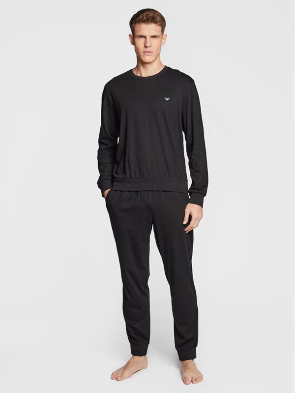 Emporio Armani Underwear Emporio Armani Underwear Pidžama 111928 2F561 00020 Crna Regular Fit