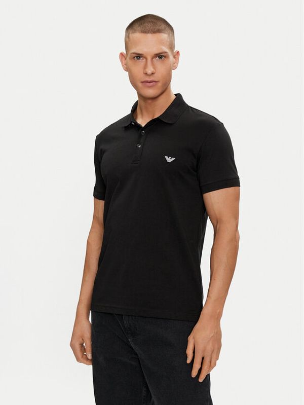 Emporio Armani Underwear Emporio Armani Underwear Polo 211804 4R482 00020 Crna Regular Fit