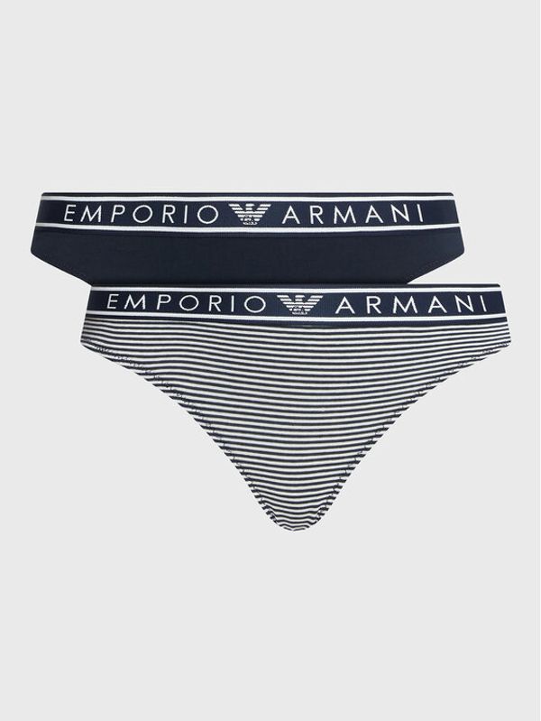 Emporio Armani Underwear Emporio Armani Underwear Set od 2 para klasičnih gaćica 163334 3R219 21136 Tamnoplava