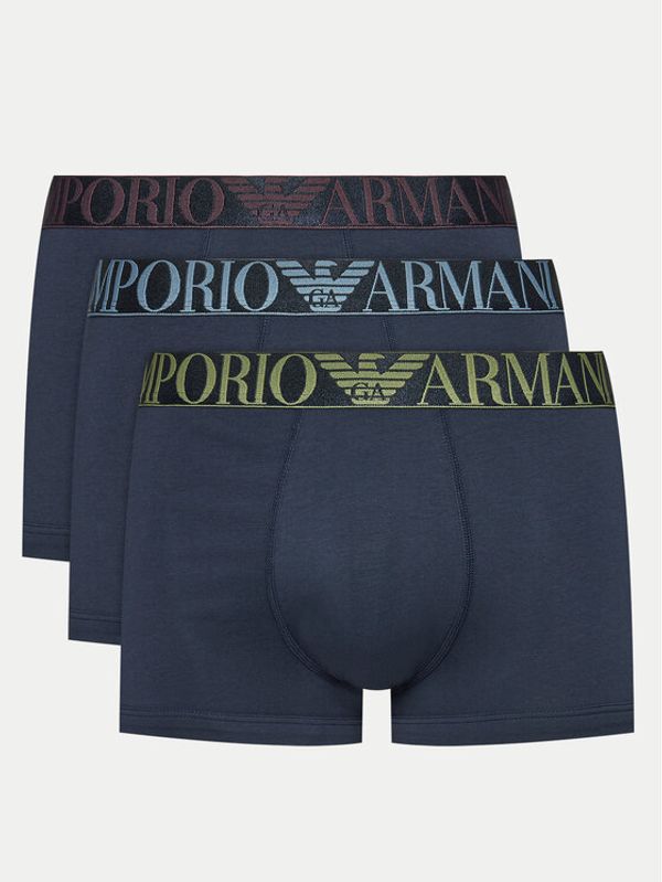 Emporio Armani Underwear Emporio Armani Underwear Set od 3 para bokserica 111357 4F726 64135 Tamnoplava