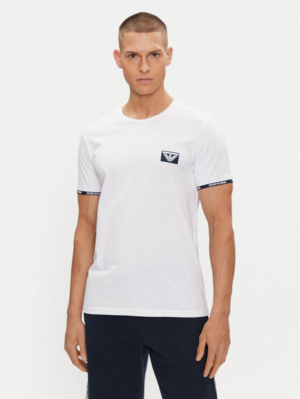 Emporio Armani Underwear Emporio Armani Underwear T-shirt 110853 4R755 00010 Bijela Slim Fit