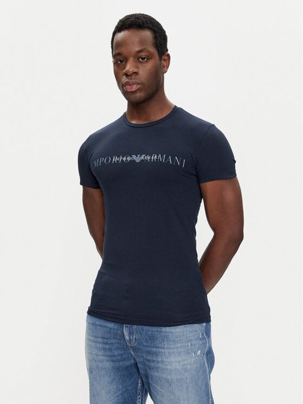Emporio Armani Underwear Emporio Armani Underwear T-shirt 111035 4F729 00135 Tamnoplava Slim Fit