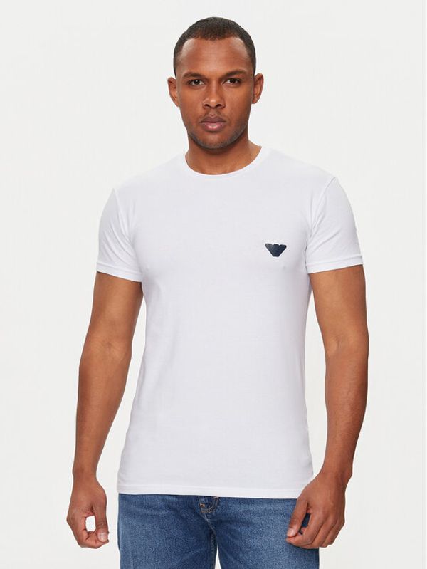 Emporio Armani Underwear Emporio Armani Underwear T-shirt 111035 4R512 00010 Bijela Slim Fit