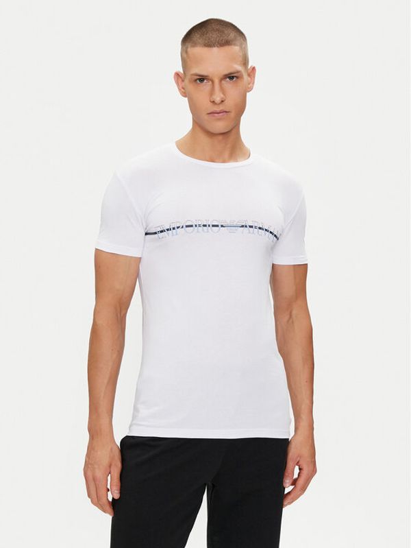 Emporio Armani Underwear Emporio Armani Underwear T-shirt 111035 4R729 00010 Bijela Slim Fit