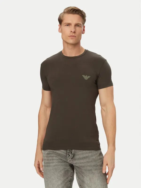 Emporio Armani Underwear Emporio Armani Underwear T-shirt EM000375 AF18890 U8122 Siva Slim Fit