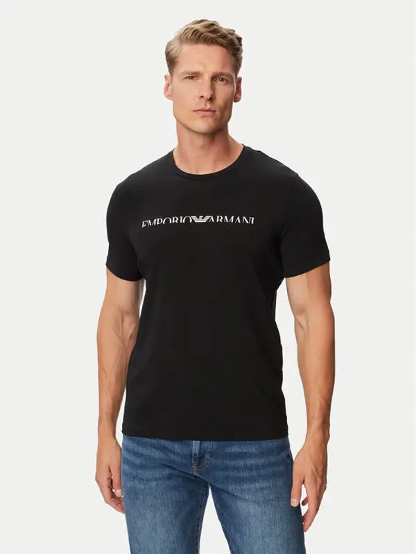 Emporio Armani Underwear Emporio Armani Underwear T-shirt EM000377 AF25030 UC001 Crna Regular Fit