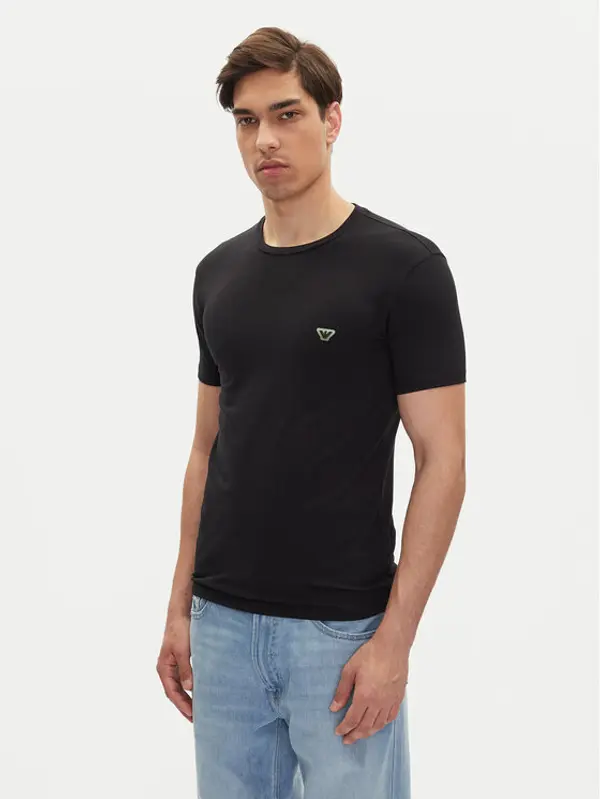 Emporio Armani Underwear Emporio Armani Underwear T-shirt EM000379 AF10784 UC001 Crna Slim Fit