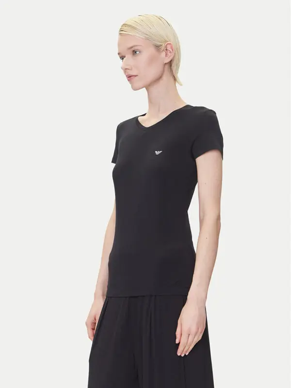 Emporio Armani Underwear Emporio Armani Underwear T-shirt EW000409 AF10889 UC001 Crna Regular Fit