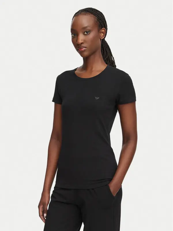 Emporio Armani Underwear Emporio Armani Underwear T-shirt EW002904 AF25589 UC001 Crna Regular Fit