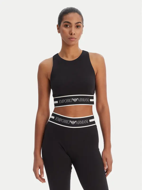 Emporio Armani Underwear Emporio Armani Underwear Top EW002960 AF19023 UC001 Crna Slim Fit