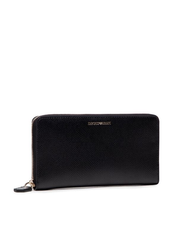 Emporio Armani Emporio Armani Veliki ženski novčanik Y3H168 YH15A 81386 Crna