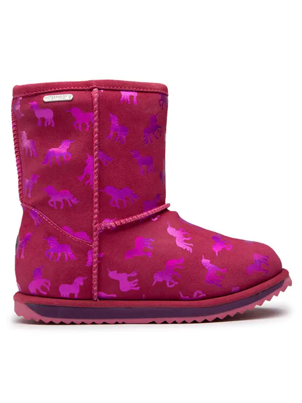 EMU Australia EMU Australia Čizme za snijeg Rainbow Unicorn Brumby K12373 Ružičasta