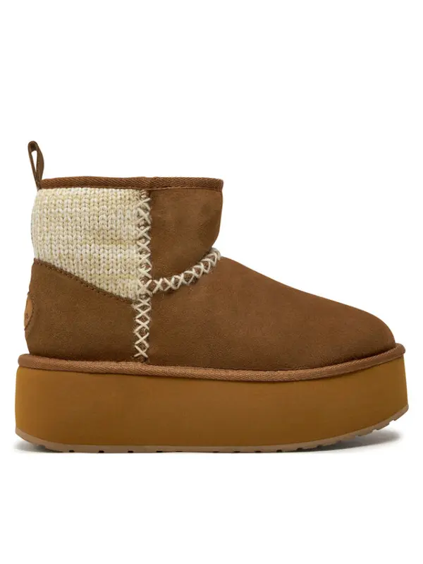 EMU Australia EMU Australia Čizme za snijeg Stinger Knit Flatform W13143 Bež
