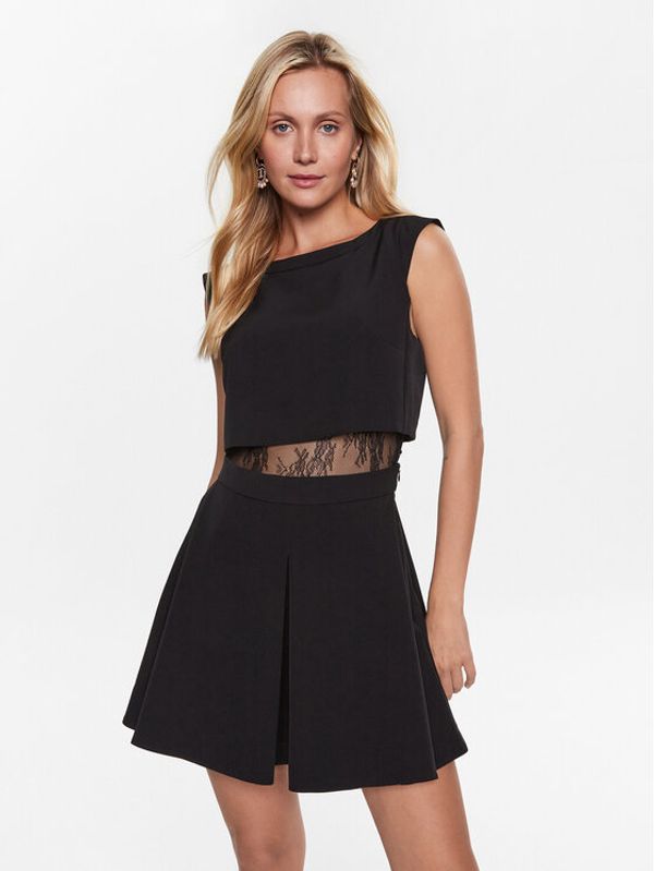 Ermanno Firenze Ermanno Firenze Haljina za svaki dan D42EQ029E49 Crna Regular Fit