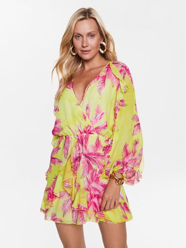 Ermanno Firenze Ermanno Firenze Haljina za svaki dan D42EQ034EB4 Šarena Regular Fit