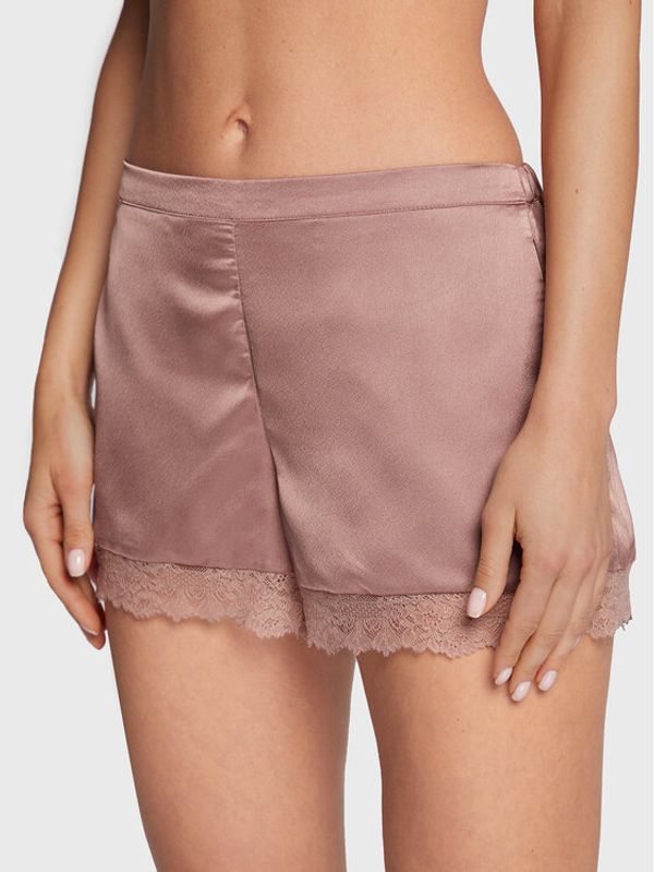 Etam Etam Kratke pidžama hlače Sentiment 6535083 Bež Regular Fit