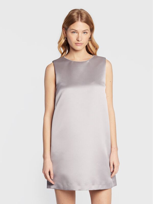 Fabiana Filippi Fabiana Filippi Koktel haljina ABD222B737 Siva Regular Fit