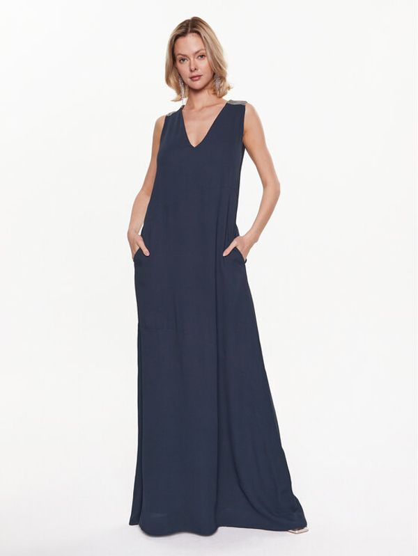 Fabiana Filippi Fabiana Filippi Ljetna haljina ABD273W223 Tamnoplava Regular Fit