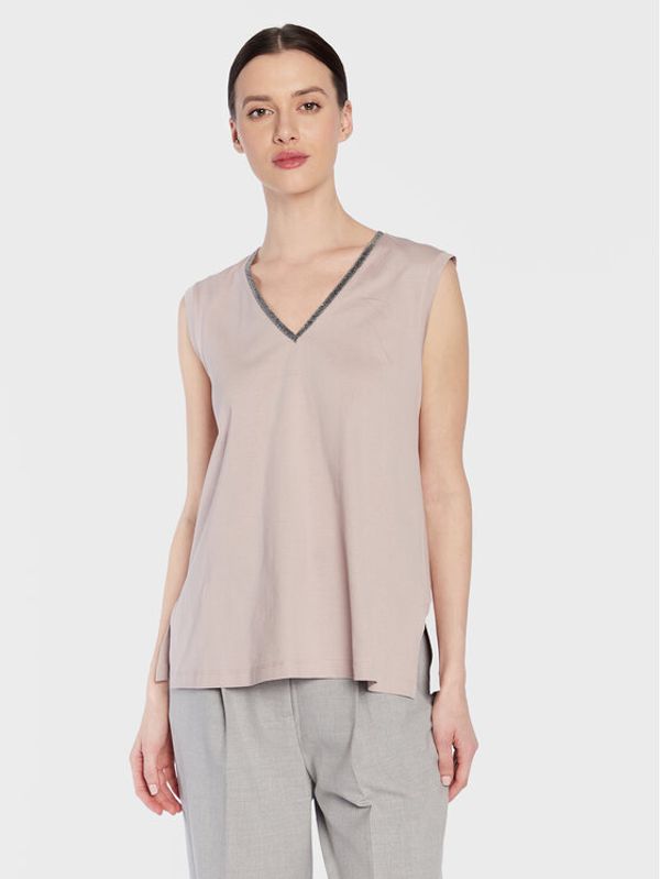 Fabiana Filippi Fabiana Filippi Top JED273W138 Ružičasta Regular Fit