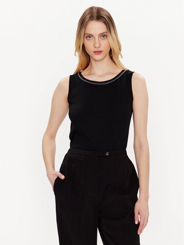 Fabiana Filippi Fabiana Filippi Top JED273W150 Crna Regular Fit