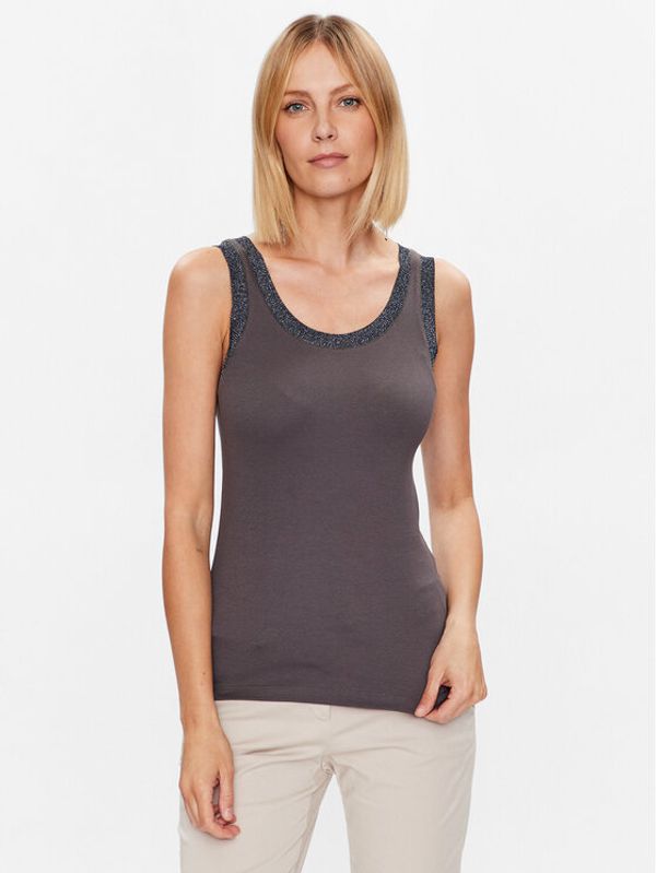 Fabiana Filippi Fabiana Filippi Top JED273W152 Siva Regular Fit