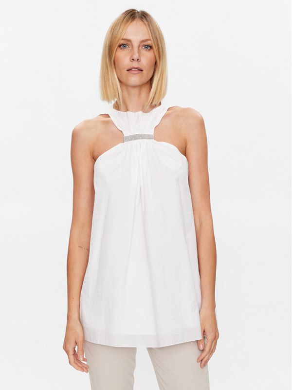 Fabiana Filippi Fabiana Filippi Top TPD273B634 Bijela Regular Fit