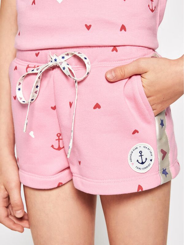 Femi Stories Femi Stories Sportske kratke hlače Missy Ružičasta Regular Fit
