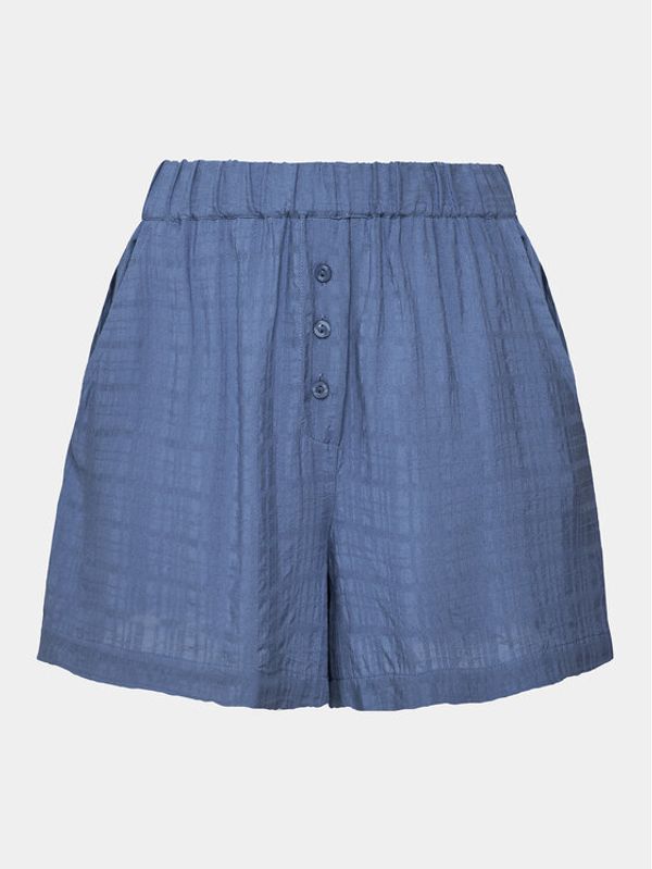 Femilet by Chantelle Femilet by Chantelle Kratke pidžama hlače Layla FNAGE5 Plava Regular Fit