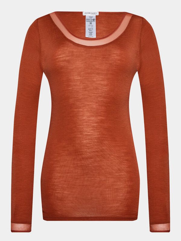 Femilet by Chantelle Femilet by Chantelle Majica Juliana FN1584 Narančasta Slim Fit