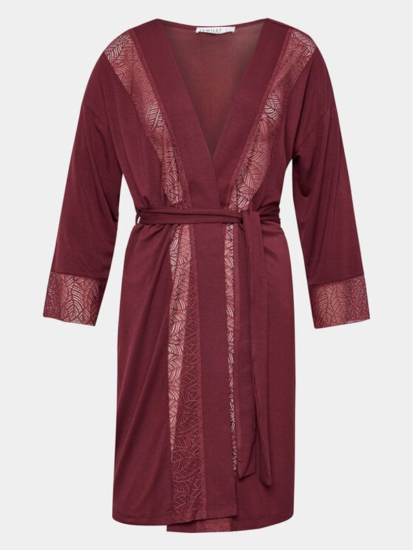 Femilet by Chantelle Femilet by Chantelle Ogrtač Jazz FNA530 Tamnocrvena Regular Fit