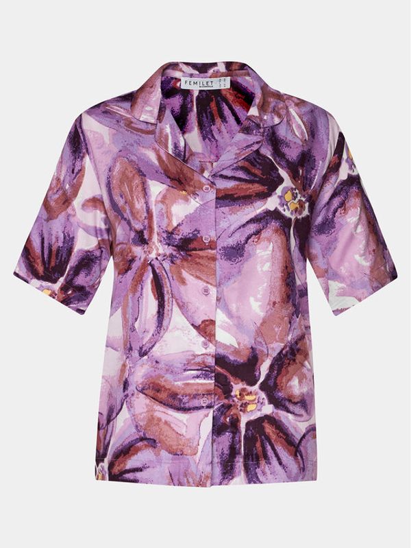 Femilet by Chantelle Femilet by Chantelle Spavaćiće Anna FN9420 Ljubičasta Relaxed Fit