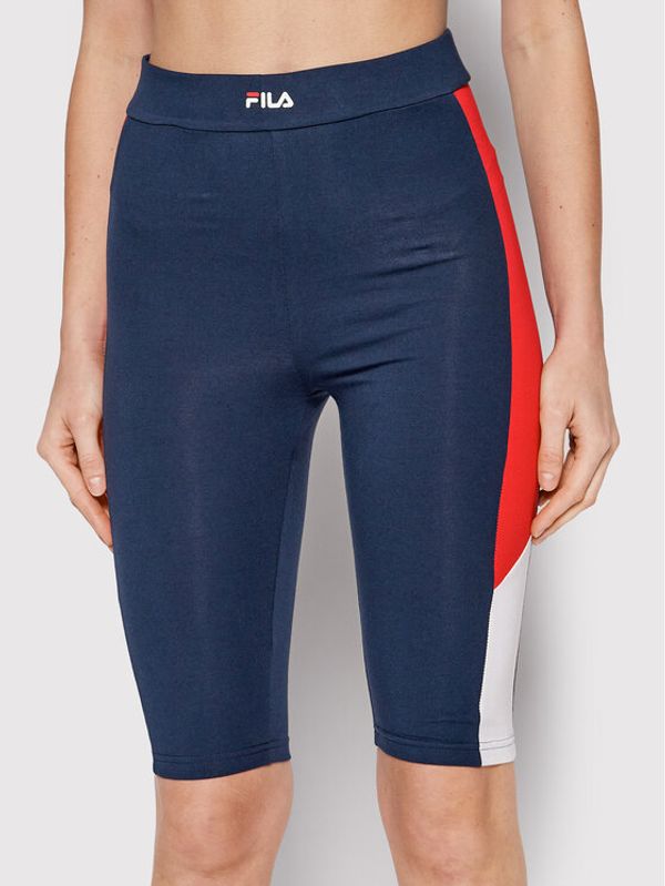 Fila Fila Biciklističke hlače Basel FAW0147 Tamnoplava Slim Fit
