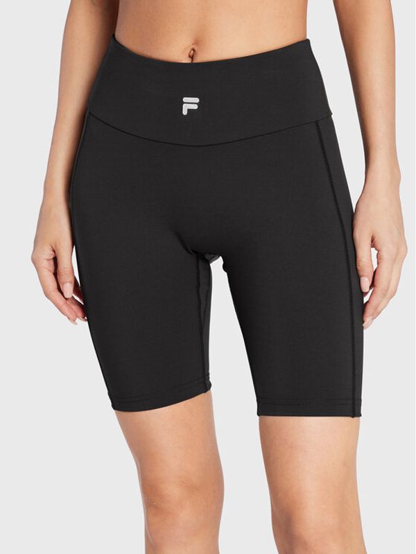 Fila Fila Biciklističke hlače Rakanda FAW0340 Crna Slim Fit