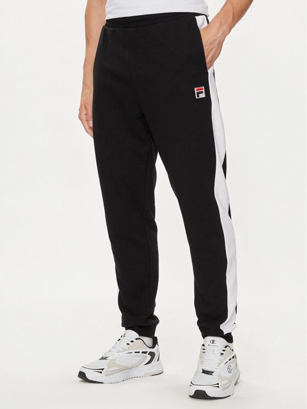 Fila Fila Donji dio trenerke FAM0612 Crna Regular Fit