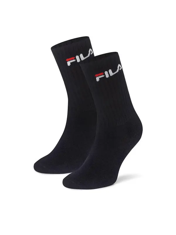 Fila Fila Duge čarape F4401-AW24 (2-pack) Crna