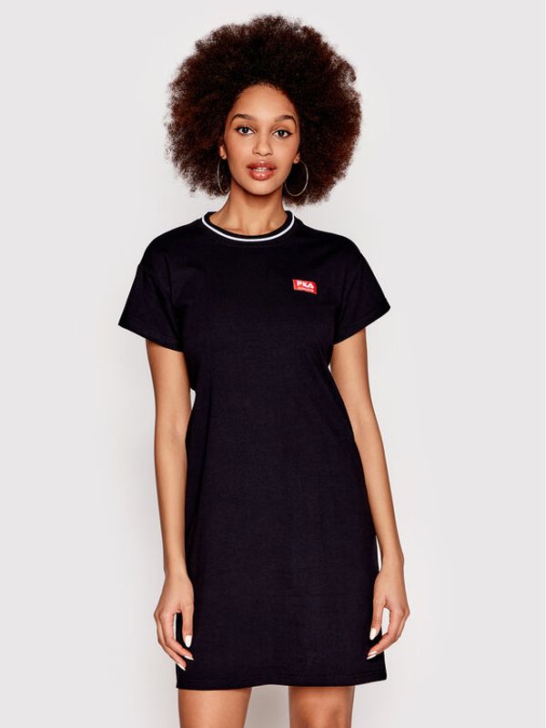 Fila Fila Haljina za svaki dan Turda FAW0010 Crna Regular Fit