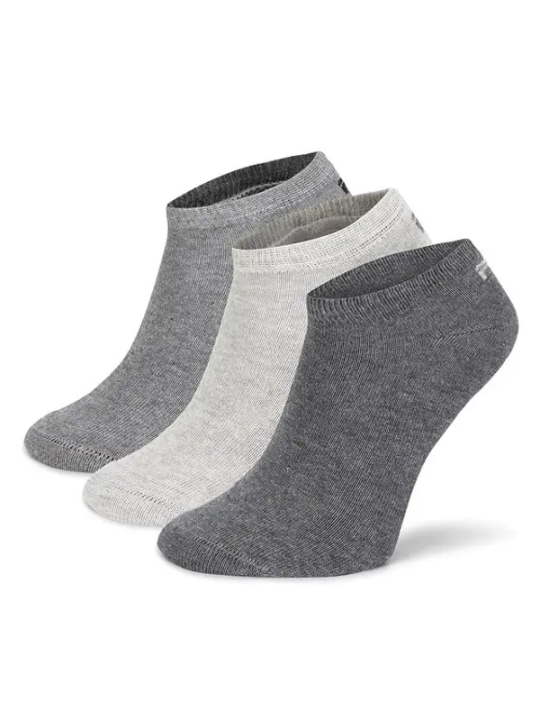 Fila Fila Kratke čarape F9100-AW24 (3-pack) Siva