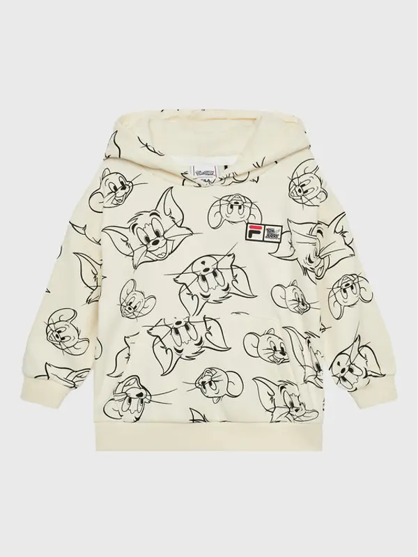 Fila Fila Majica dugih rukava Tulsa 771192 Bež Regular Fit
