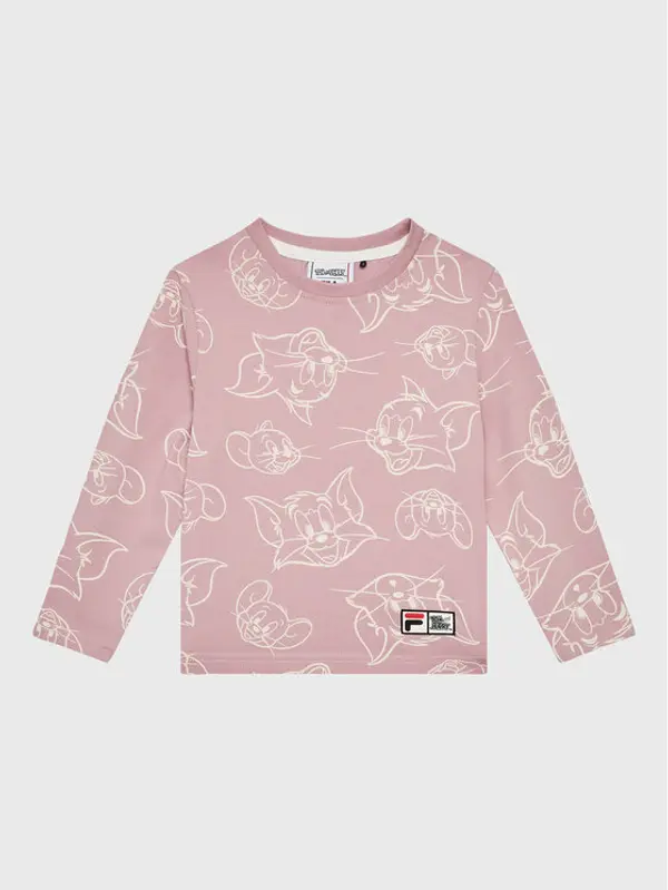 Fila Fila Majica Topeka 771173 Ljubičasta Regular Fit