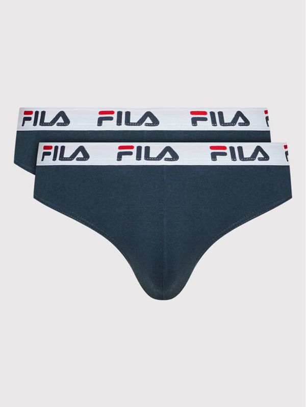 Fila Fila Set od 2 para slip gaćica FU5015/2 Tamnoplava