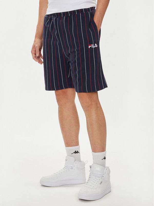 Fila Fila Sportske kratke hlače FAM0648 Tamnoplava Regular Fit