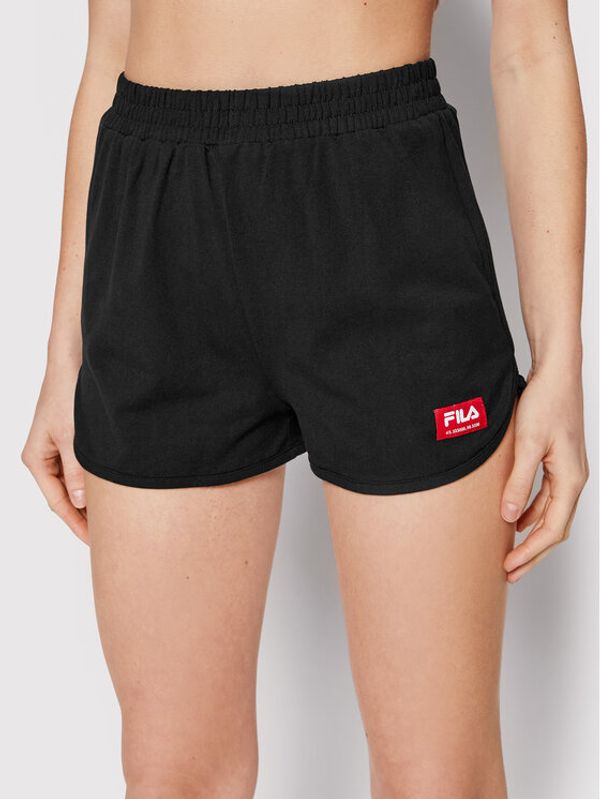 Fila Fila Sportske kratke hlače Toulon FAW0016 Crna Regular Fit