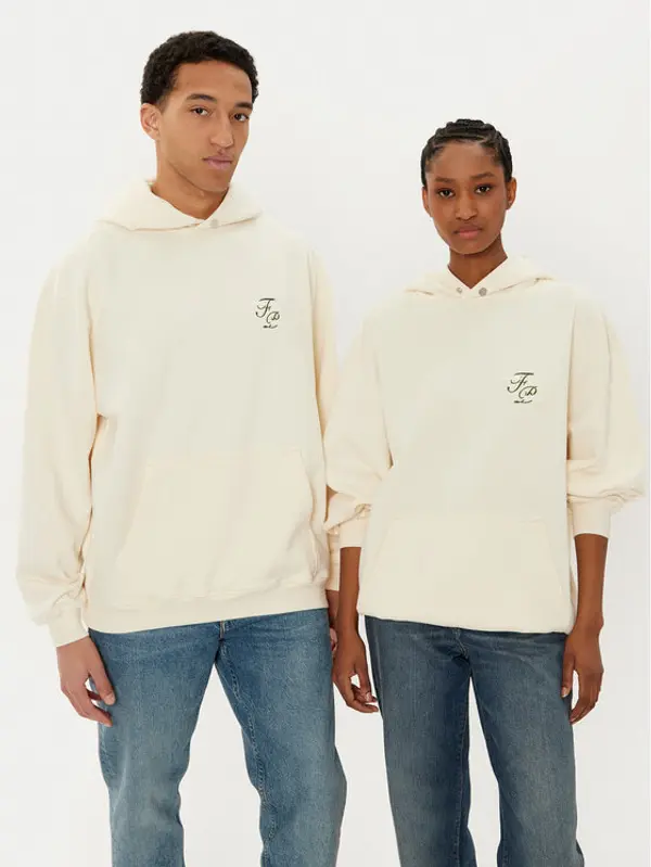 Filling Pieces Filling Pieces Majica dugih rukava Unisex Topiary 8069984 Écru Regular Fit