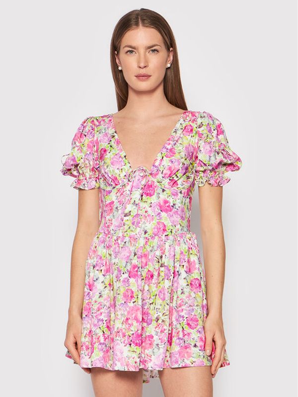 For Love & Lemons For Love & Lemons Ljetna haljina CD2599 Ružičasta Regular Fit