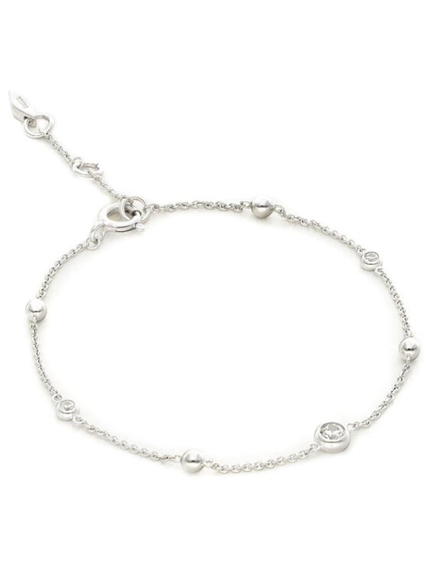 Fossil Fossil Narukvica Glitz By The Yard JFS00452040 Srebrna