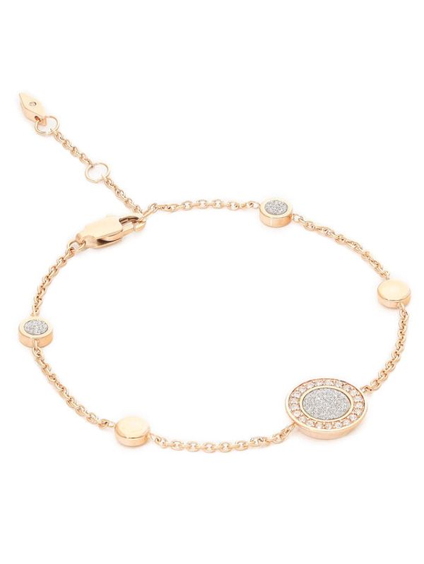 Fossil Fossil Narukvica Holiday Glitz JF03264791 Zlatna